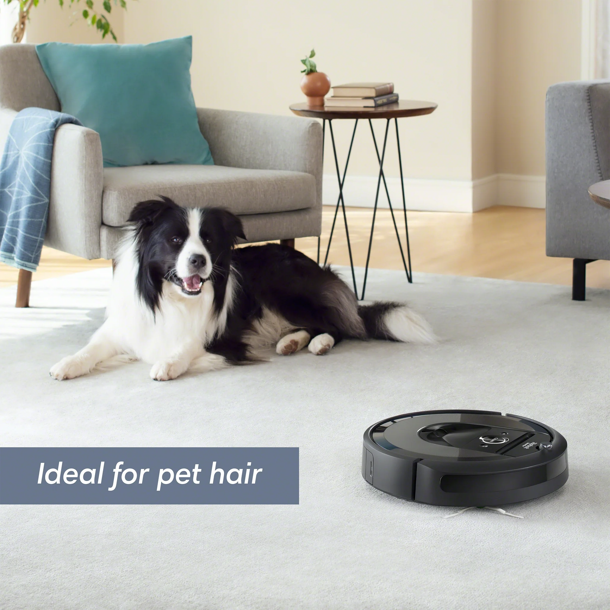 iRobot Roomba i7 (7150) Robot Vacuum- Wi-Fi Connected, Smart Mapping, Works with Google Home, Ideal for Pet Hair, Carpets, Hard Floors