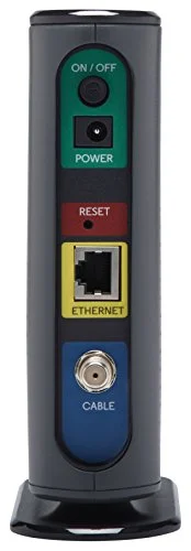 MOTOROLA 8x4 Cable Modem, Model MB7220, 343 Mbps DOCSIS 3.0, Certified by Comcast XFINITY, Time Warner Cable, Cox, BrightHouse, and More (No Wireless)