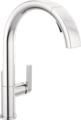 Delta Faucet Keele Chrome Kitchen Faucet with Pull Down Sprayer