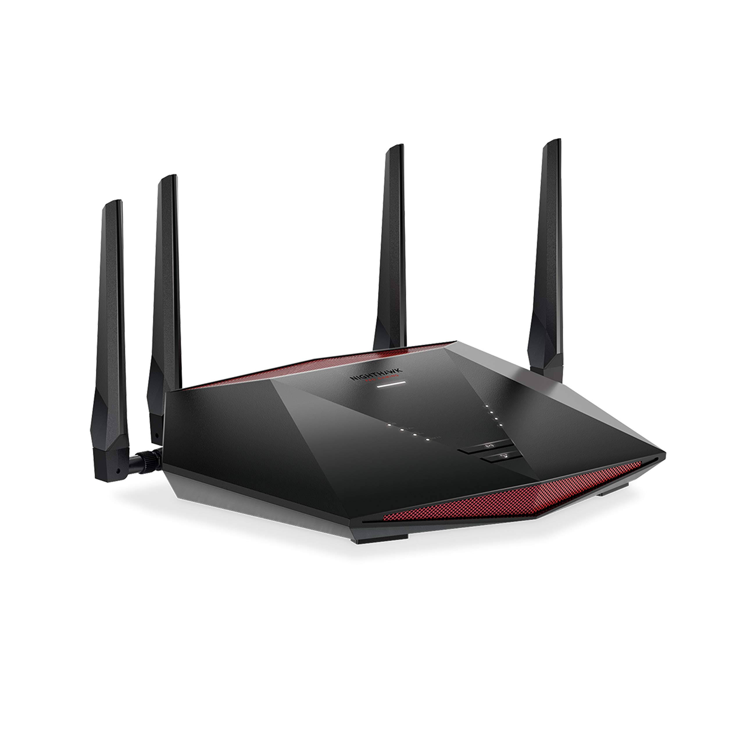 Netgear Nighthawk Pro Gaming XR1000 Wireless Router - 2.4 GHz / 5 GHz - Gigabit Ethernet - 802.11b/a/g/n/ac/ax