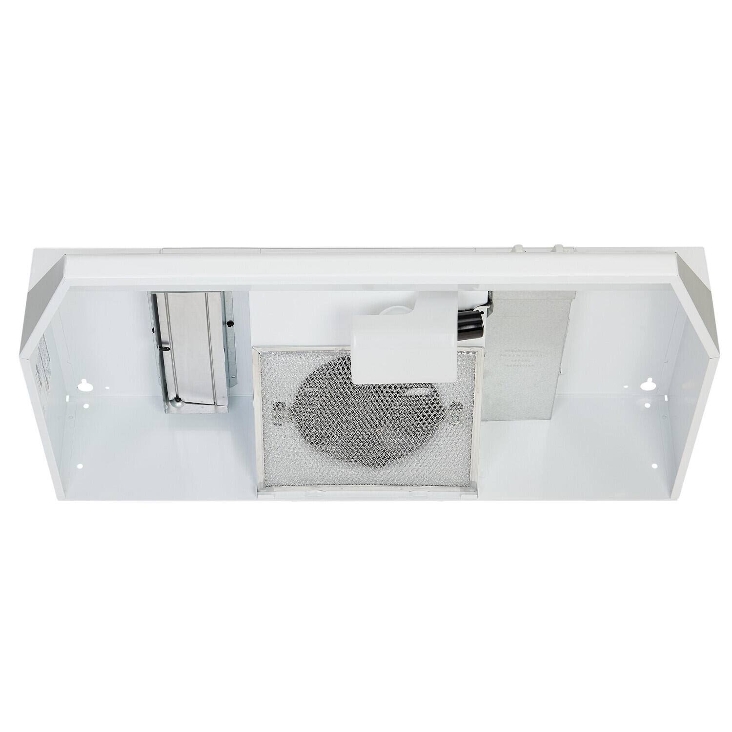 Broan, 463011, 30x22 Under-Cabinet Range Hood, 220 CFM, White