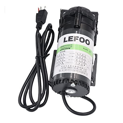 Submersible pump pond pump 400GPD RO Booster Pump 115VAC 0.5Mpa Pressure Output RO Diaphragm Pump for Water Purification System