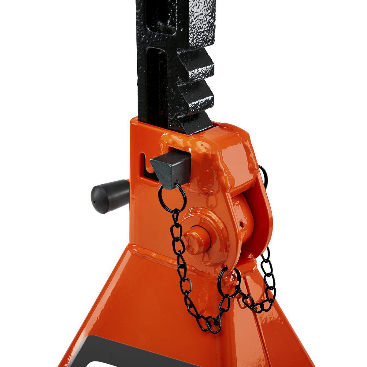 DAYTONA 6 Ton Heavy Duty Ratcheting Jack Stands, Slate Gray
