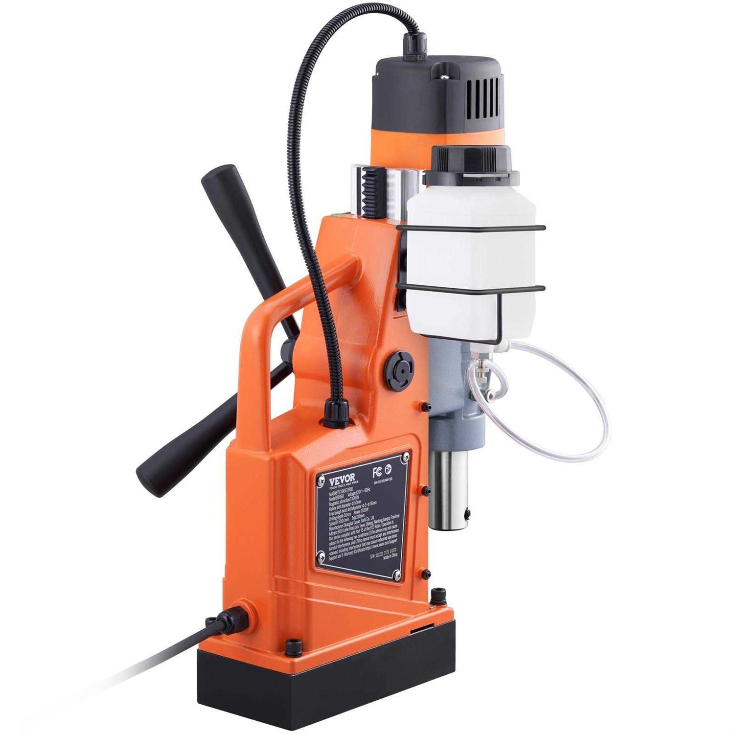 VEVOR Magnetic Drill 1550W 2 Boring Diameter 2922lbf/13000N Portable Electric Mag Drill Press with Variable Speed - Shop Hardware Tools Online Store