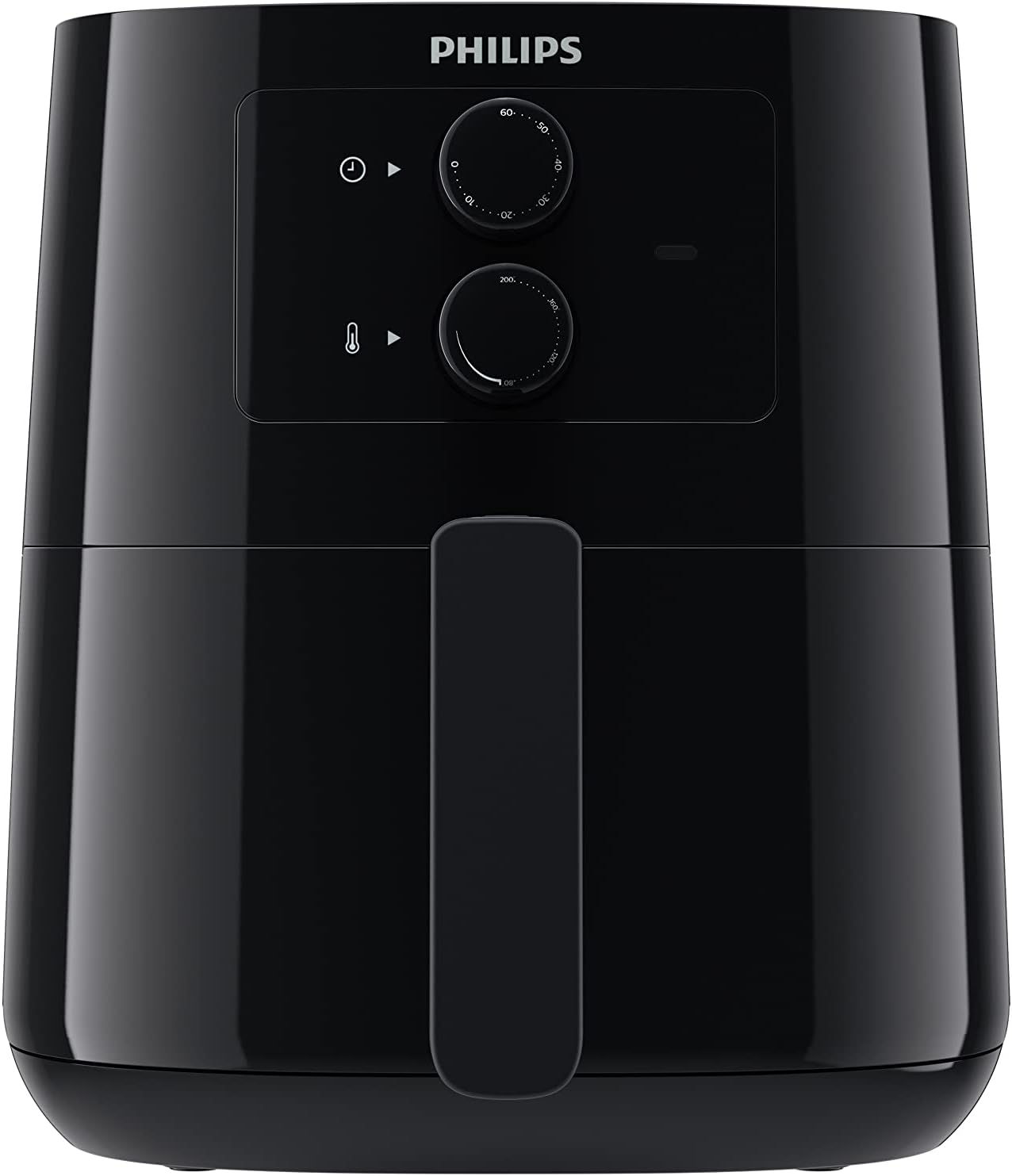 Philips Kitchen Appliances Philips Essential Compact 1.8lb/4.1L Capacity Airfryer with Rapid Air Technology, Easy Clean Basket, Black- HD9200/91
