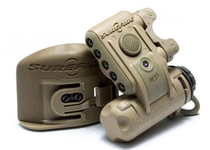 Surefire HL1-D-TN Helmet Light, Ir/yg/ir LEDs, Tan