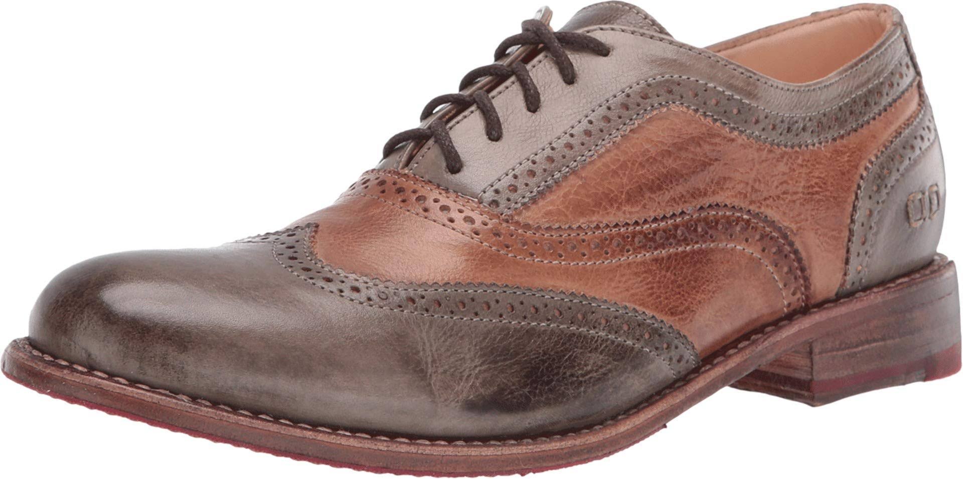 Bed Stu Lita Taupe Tan Rustic 7.5 M