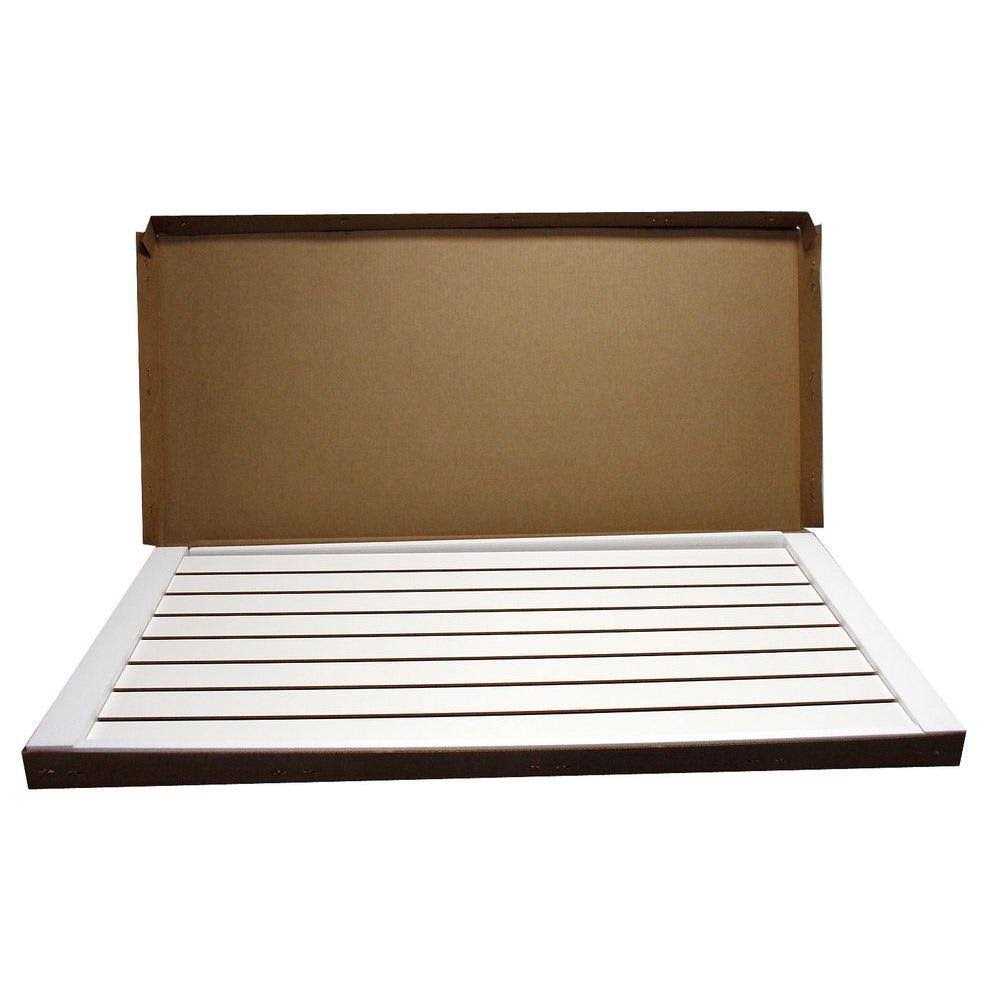 chamberargen 2 ft. x 4 ft. White Slatwall Easy Panel - Shop Hardware Tools Online Store