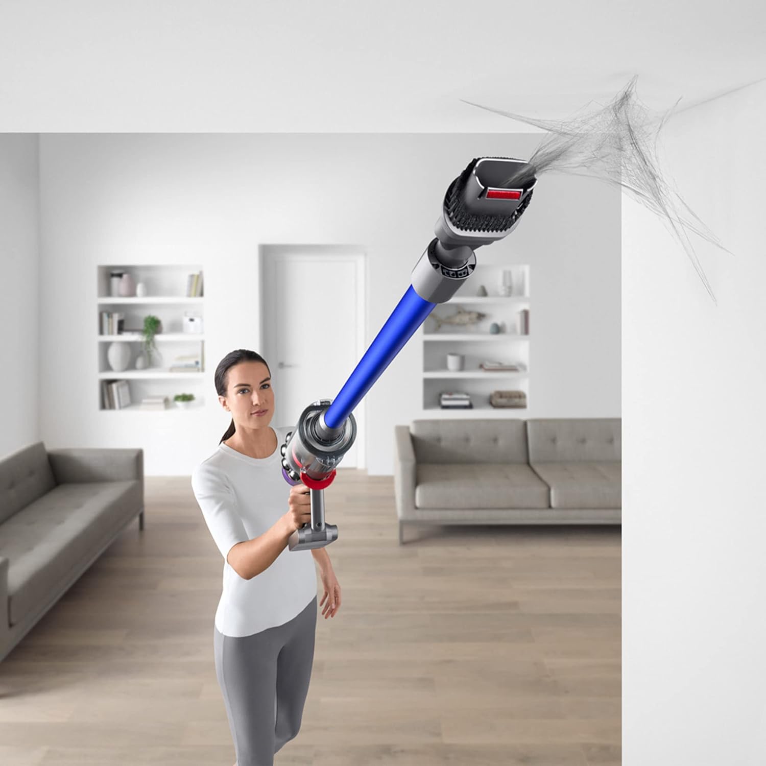 Dyson V11 Cordless Vacuum Cleaner, Nickel/Blue (Renewed)