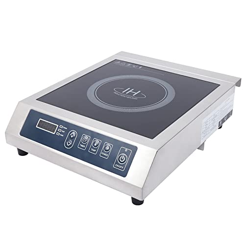 3500W Professional Induction Cooktop, Portable Countertop Burner, Electric Induction Burner with Sensor Touch and LCD Screen