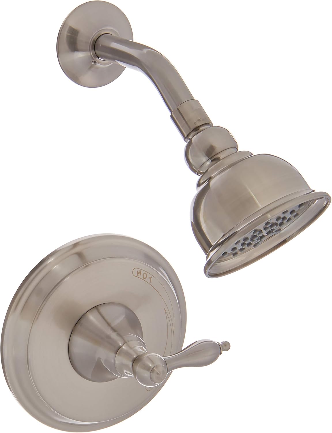 Danze D501540BNT Fairmont Single Handle Shower Trim Kit, 1.75 GPM, Valve Not Included, Brushed Nickel