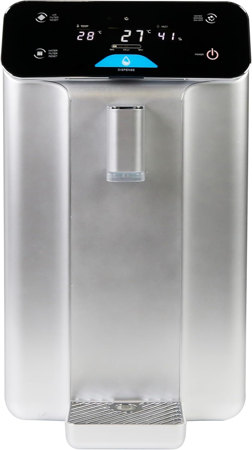 Atmospheric Water Generator,Extracts Water from The Air, No Water Source Required. Air to Water Generator is Ideal for Boats, Camping, Off-Grid Living,Preppers, and RV Users