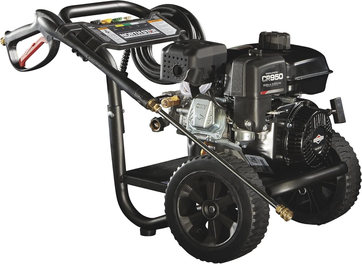 NorthStar Gas Cold Water Pressure Washer 2.5 GPM, 3200 PSI