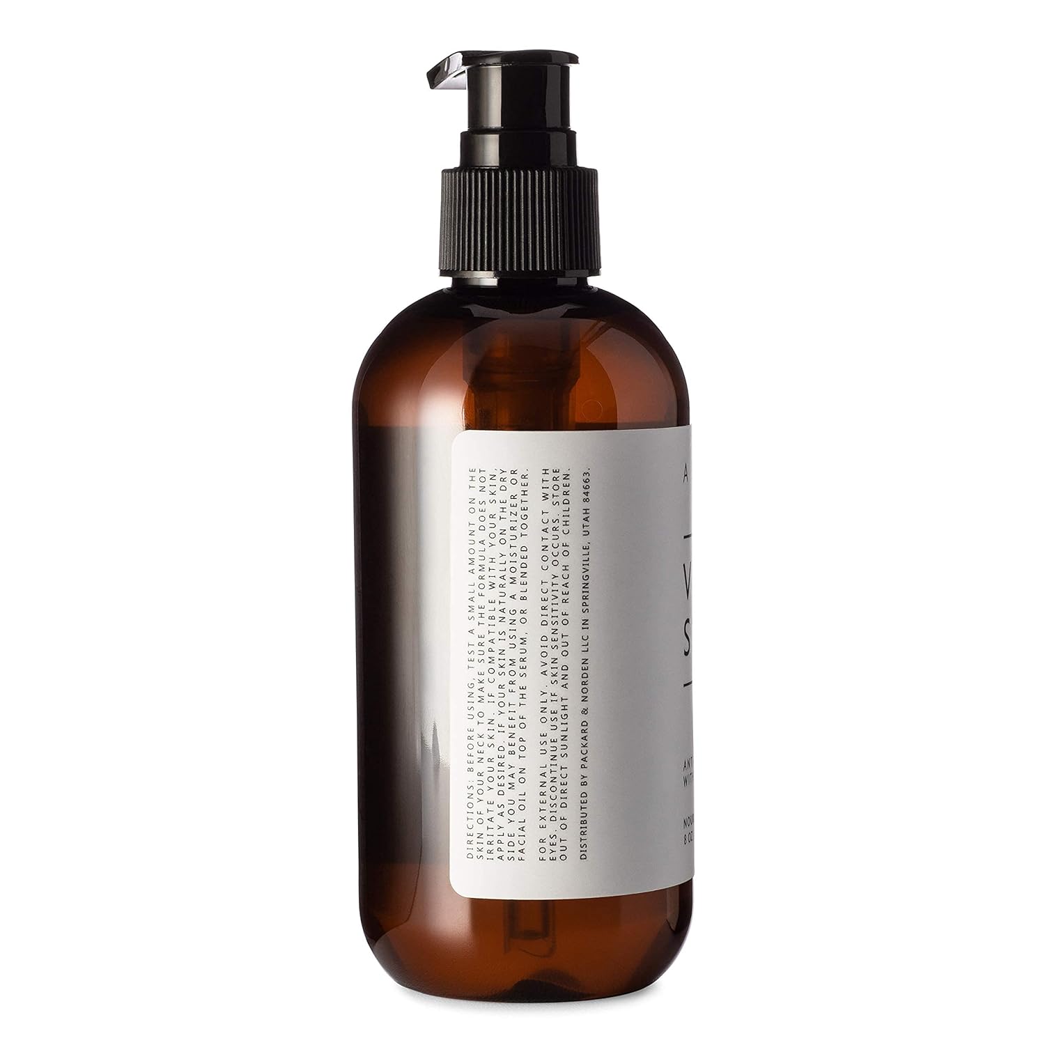 Asterwood Naturals Face Serum Vitamin C with Hyaluronic Acid, Anti Aging, Anti Wrinkle, Vitamin C Serum for Face Dark Spots, Eye Serum, Facial Skin Care Products, Classic Formula Pump Bottle (8 oz) Pack of 2
