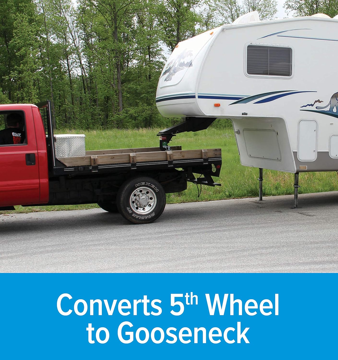 EAZ LIFT 17" Gooseneck Adapter, Includes All Installation Parts And Hardware (48490)