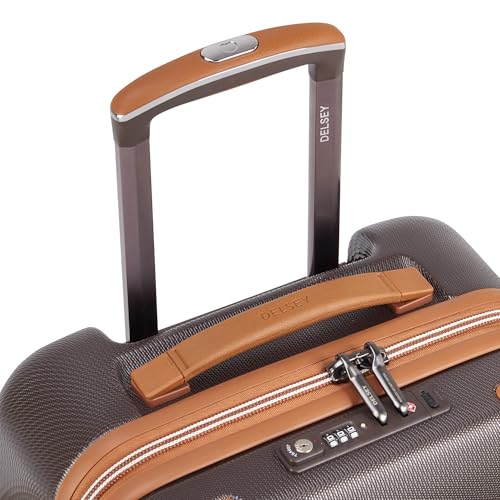 DELSEY PARIS Chatelet Air 2.0 Hardside Luggage with Spinner Wheels, Angora, Checked-Large 28 Inch