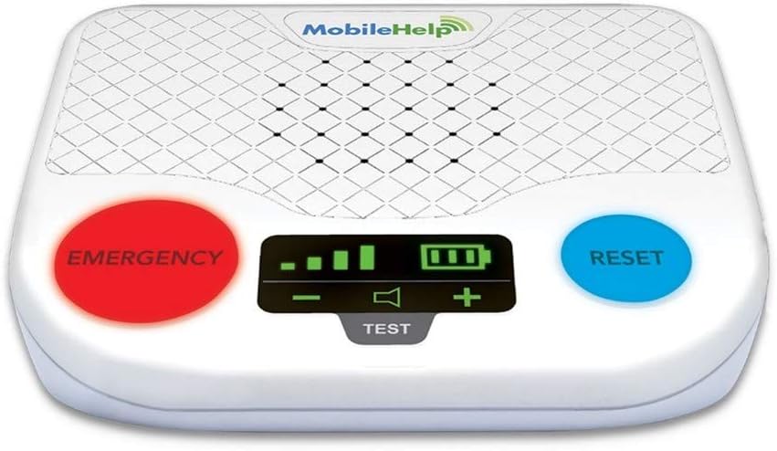 MobileHelp Classic - Remotely Activated Cellular Home Medical Alert System for Seniors, 1 Month of Extended Service Included Pack of 2