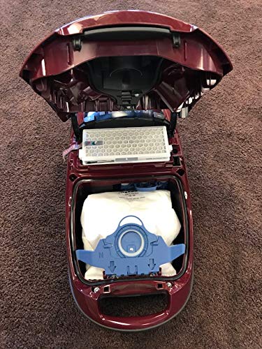 Miele Complete C3 Vacuum for Soft Carpet, Tayberry Red