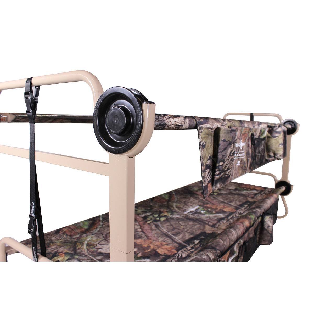 Large Disc-O-Bed Cam-O-Bunk with Organizers Mossy Oak