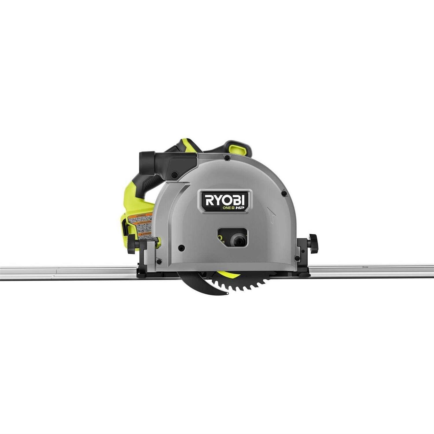 RYOBI PTS01K ONE+ HP 18V Brushless Cordless 6-1/2 in. Track Saw Kit with 4.0 Ah HIGH PERFORMANCE Battery and Charger - Shop Hardware Tools Online Store