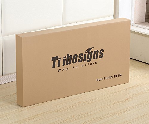 Tribesigns Modern Computer Desk, 63 x 31.5 inch Large Executive Office Desk Computer Table Study Writing Desk Workstation for Home Office, Spliced Desktop, White