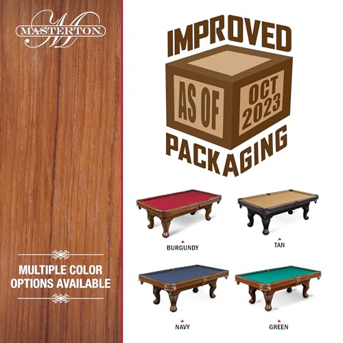 EastPoint Sports Masterton Billiard Bar-Size Pool Table 87 Inch or Cover – Perfect for Family Game Room