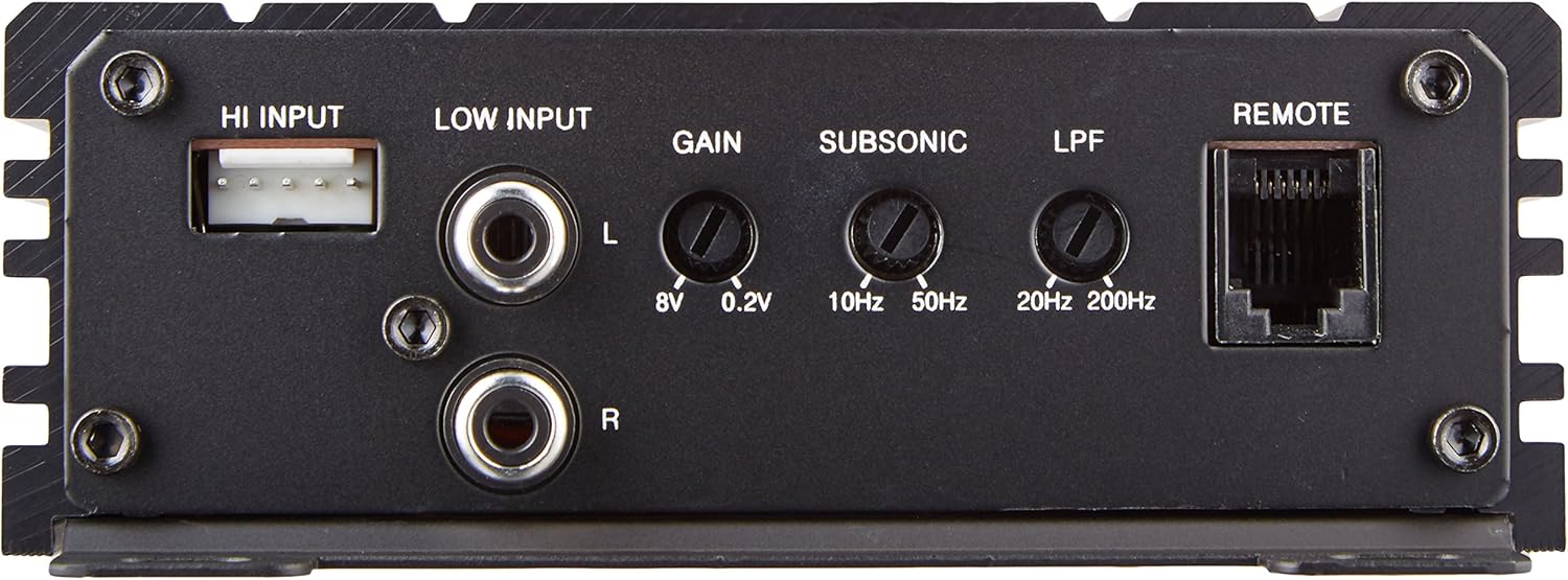 Skar Audio SK-M5001D Compact Monoblock Class D MOSFET Car Amplifier, 500W