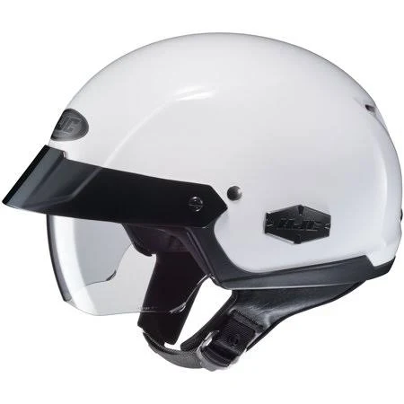 HJC IS-Cruiser Half Helmet Solid Colors White Med 0824-0109-05, Size: Medium