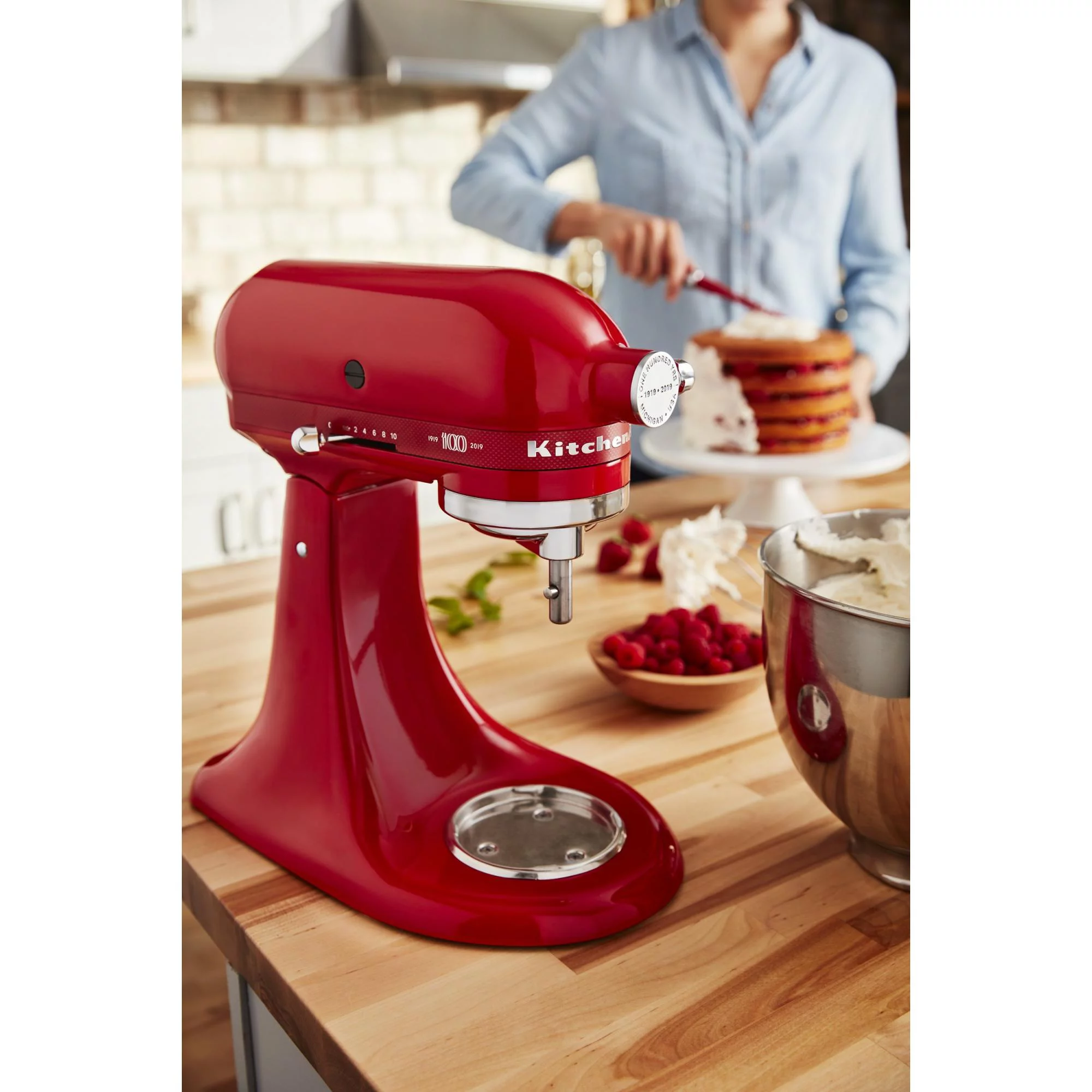 KitchenAid 100 Year Limited Edition Queen of Hearts 5 Quart Tilt-Head Stand Mixer - Closeout