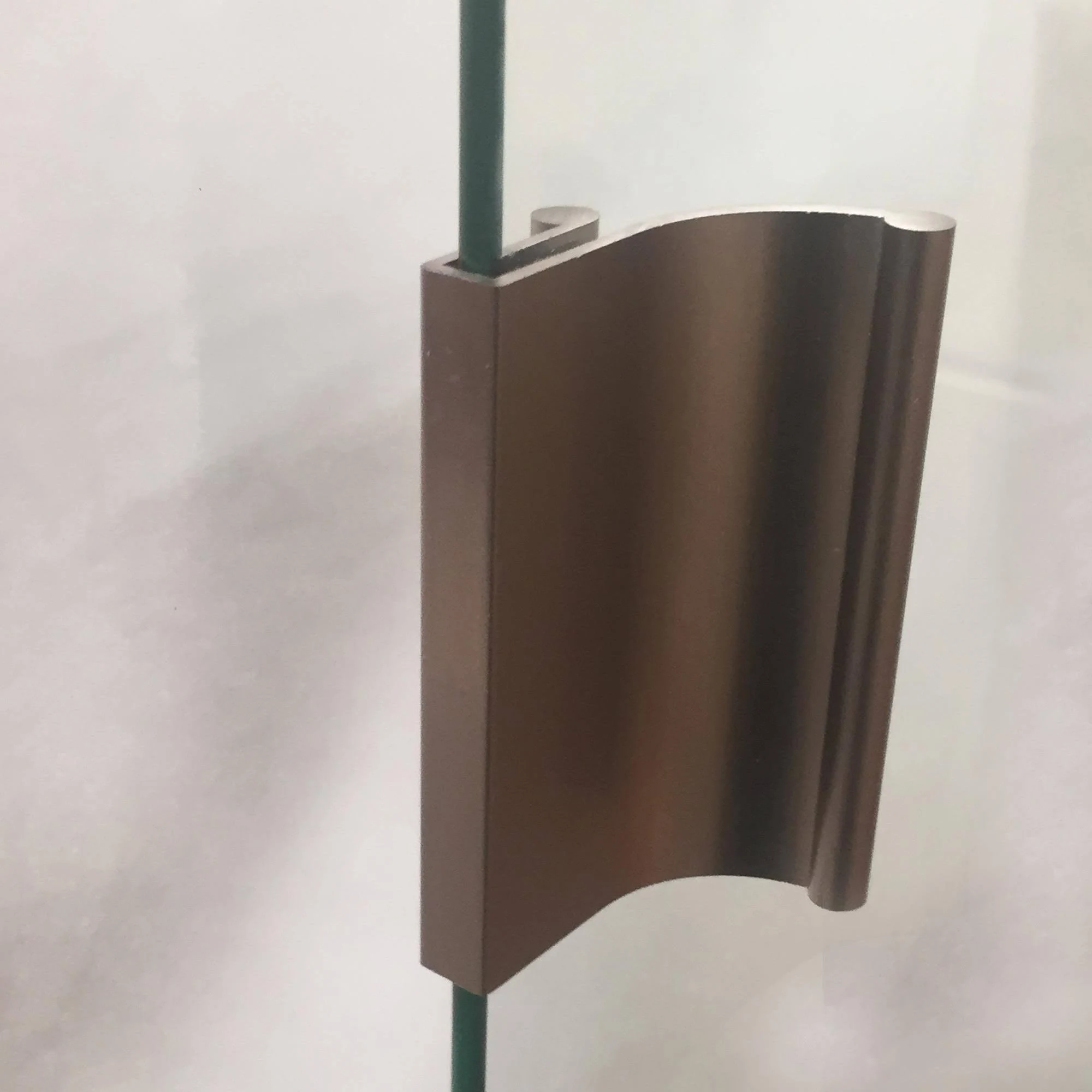 Arizona Shower Door Traditional 52-in to 56-in Frameless Oil-Rubbed Bronze Sliding Shower Door