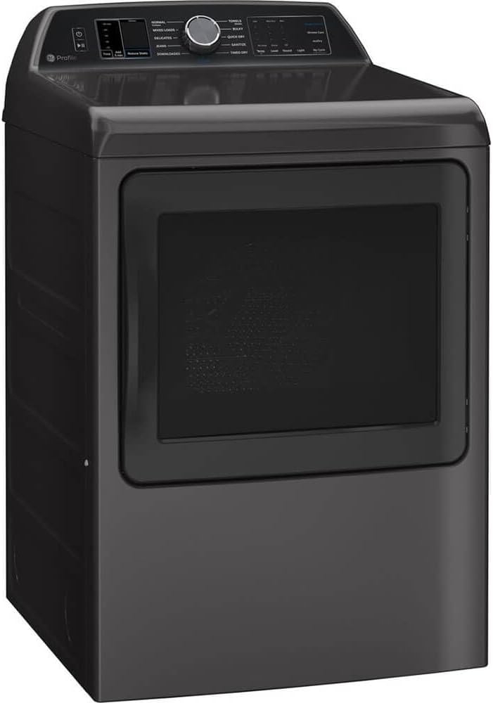 GE Profile PTD70EBPTDG 7.4 Cu. Ft. Gray Smart Electric Dryer