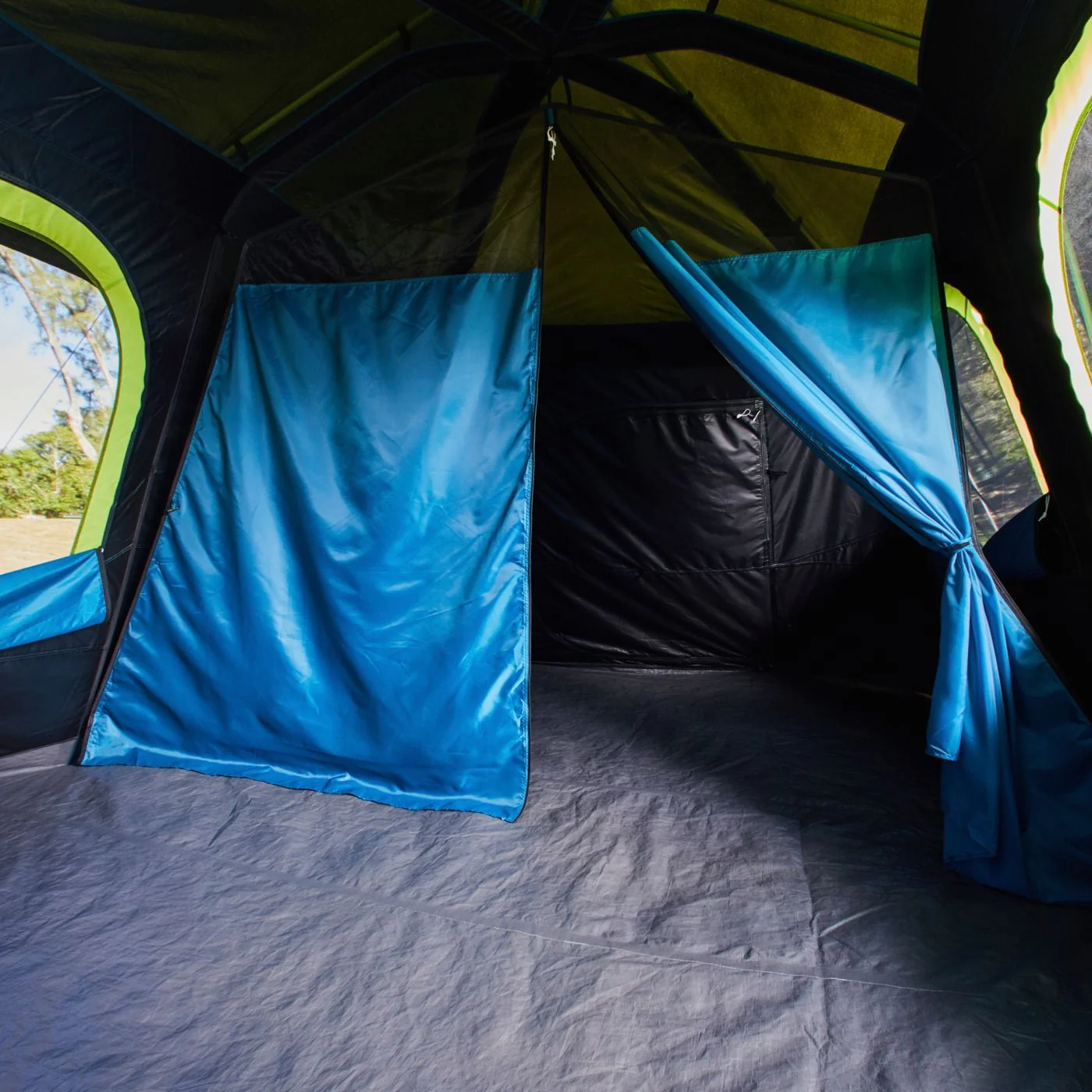 Coleman® 10-Person Dark Room™ Cabin Camping Tent with Instant Setup, 1 Room, Blue