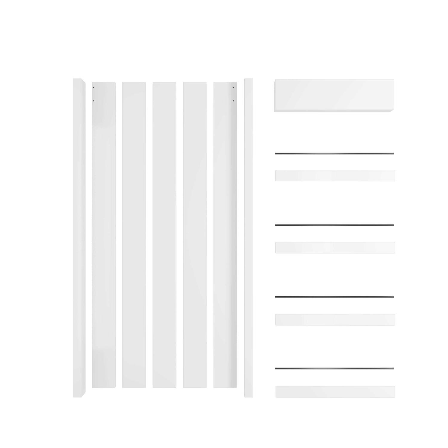Tenoner Simplecozy Barn Door with 4-Compartment Bookshelf,36 x 84 - Shop Hardware Tools Online Store