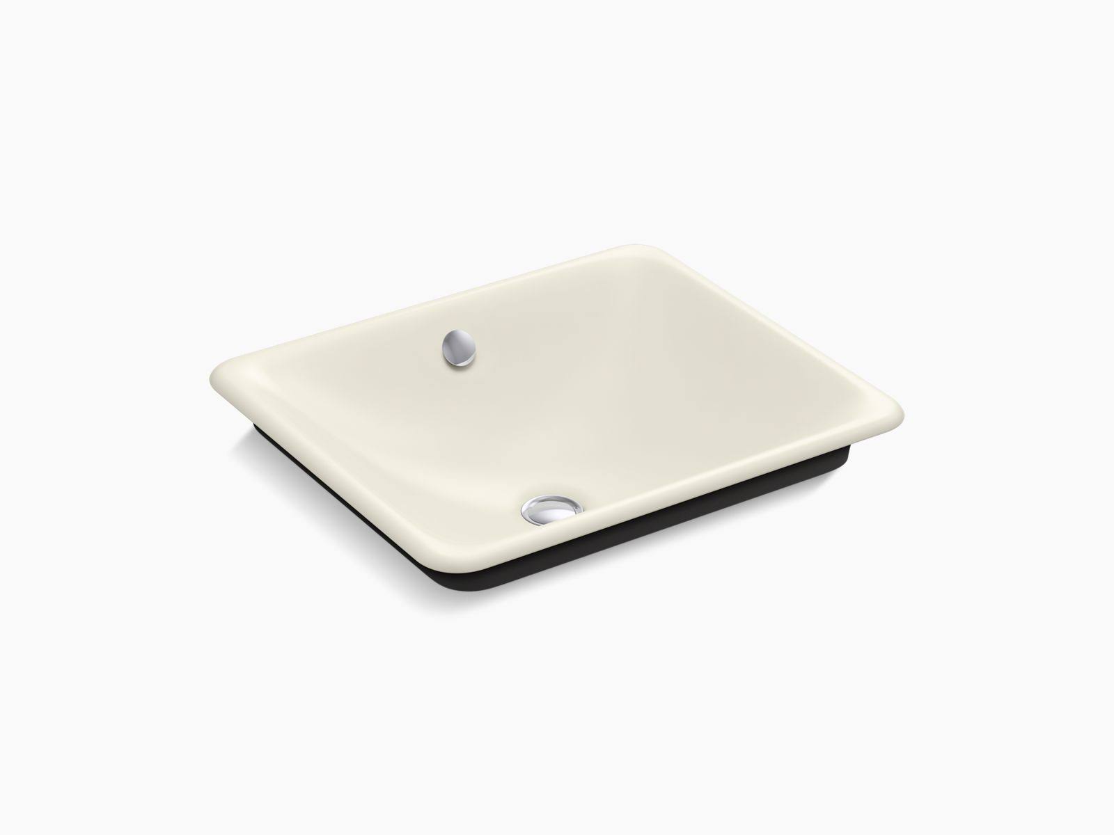 Kohler K-5400-P5-96 Iron Plains Wading Pool Bathroom Sink, Biscuit