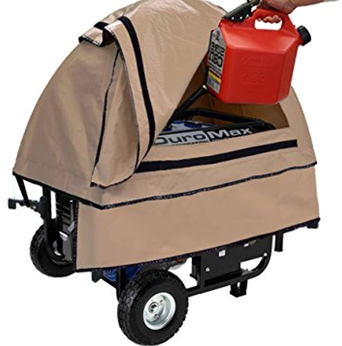 GenTent GT10KB4UTB Tanlight Canopy Generator Cover for Portable Generators