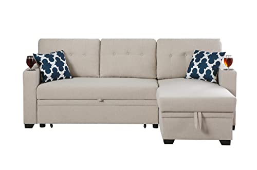 Oversized U-Shaped Sectional Sofa Couch Plush Corduroy Upholstered Modular Deep Seat Sofa&Couch Sectional W/Right Facing Chaise Lounge and 7 Toss Pillows for Home Apartment Living Room Furniture Sets