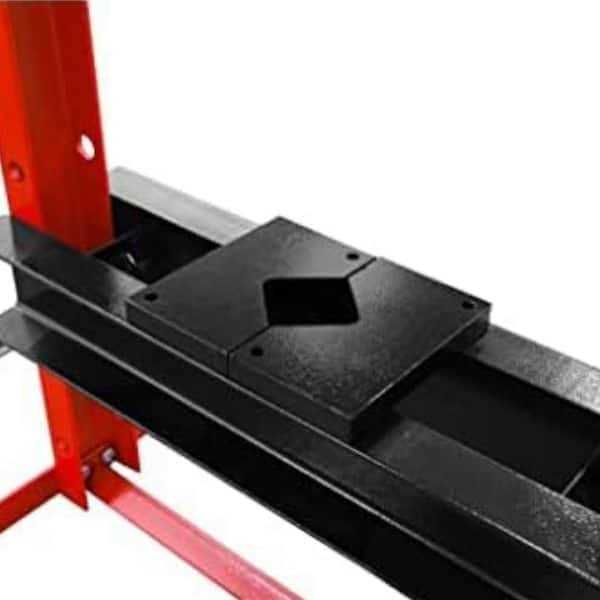 Big Red 12-Ton Low-Profile Shop Press with Stamping Plates - Shop Hardware Tools Online Store