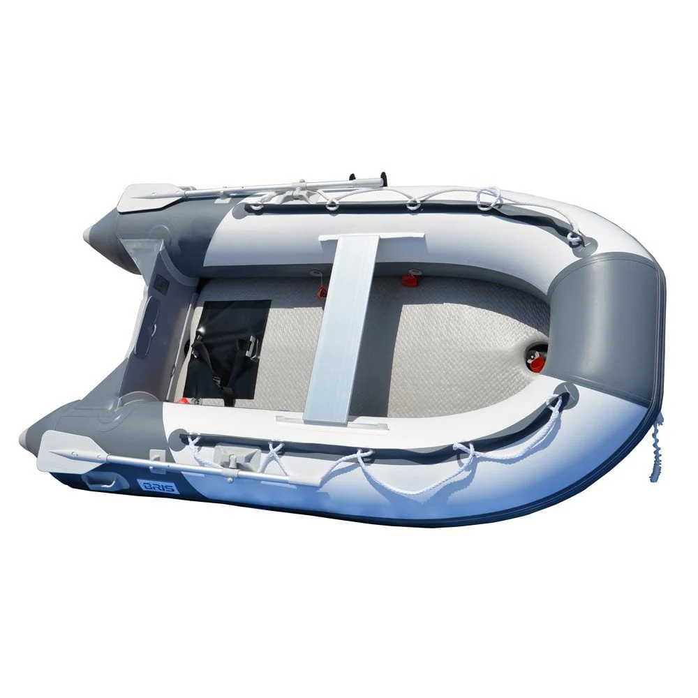 8.2Ft Inflatable Boat Dinghy Tender Pontoon Boat with Air Floor