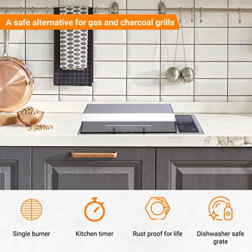Kenyon Frontier All Seasons Built-In Stainless Steel Electric Grill
