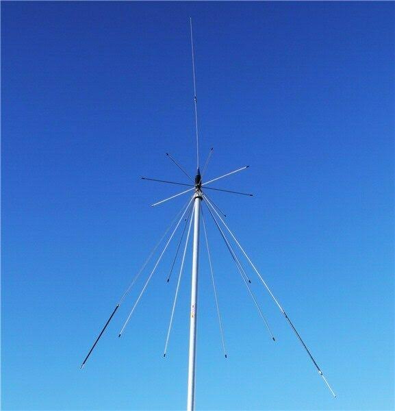 Tram 1411 Scanner 25mhz-1,300mhz VHF-UHF Super Discone Base Antenna Plus CB transmit Bands