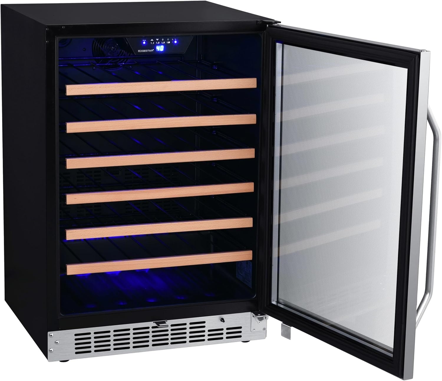 EdgeStar CWR532SZ 24 Inch Wide 53 Bottle Built-In Wine Cooler