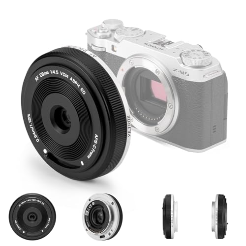 VILTROX Pro 27mm f/1.2 F1.2 XF Fuji for Fujifilm X Mount Lens,27mm APS-C X Lens for Fuji X-T5 X-H2S X-S20 X-T4 X-S10 X-T200 X-T30 II X-H1 X-T30 X-A7 X-Pro3 X-E4 X-T2 X-Pro2