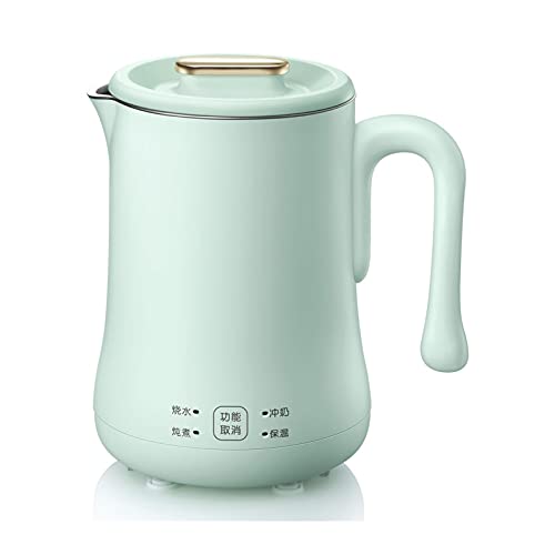 Kettles for Boiliwater, 600Ml Household Kettles for Boiliwater Automatic Boiliwater Kettle Multi Cooker Stewipot and Stainless Steel Inner Boil-Dry Protect