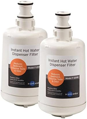 InSinkErator F-201R Replacement Water Filter Cartridges, 2-Pack