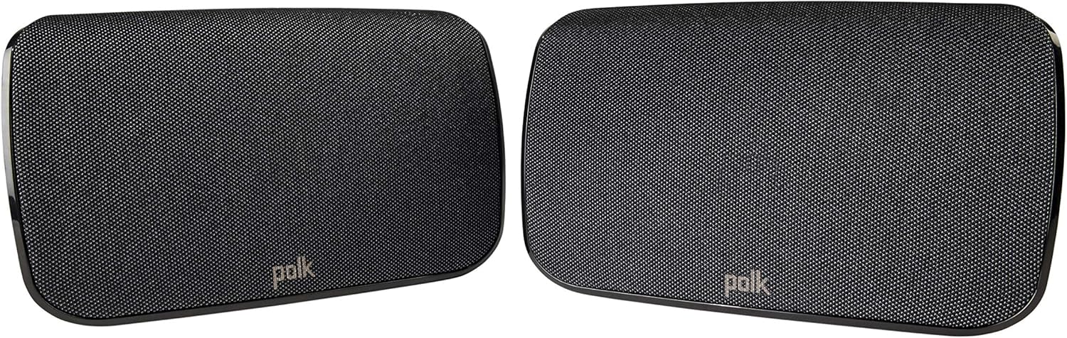 Polk Audio MagniFi Max SR Home Theater Surround Sound Bar | Works with 4K & HD TVs | HDMI, Optical Cables, Wireless Subwoofer & Two Speakers Included Black