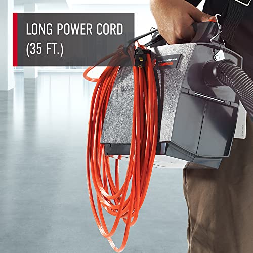 Hoover CH30000 PortaPower Lightweight Commercial Canister Vacuum, Orange