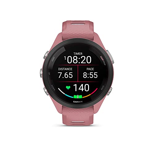 Garmin Forerunner 265 Running Smartwatch, Colorful AMOLED Display, Training Metrics and Recovery Insights