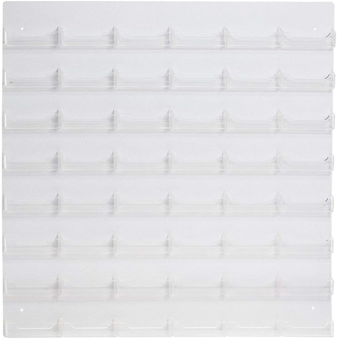 Source One 48-Pocket Wall Mount Business Card Holder (All Clear)