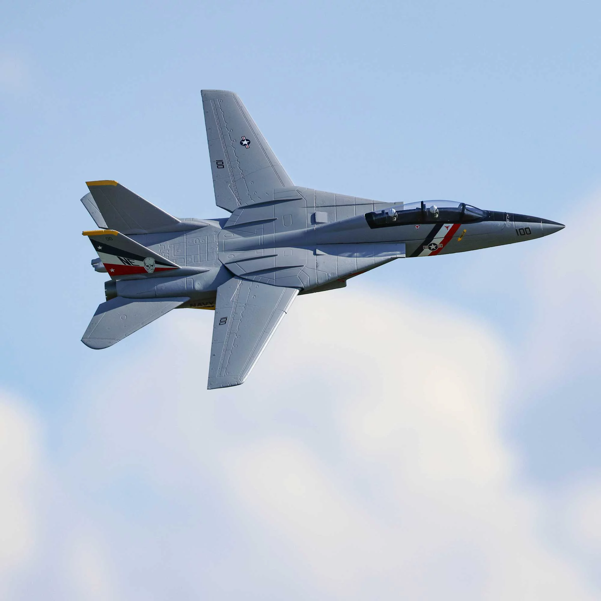 E-flite RC Airplane F-14 Tomcat Twin 40mm EDF BNF Basic Transmitter Battery and Charger Not Included EFL01450 Airplanes B&F Electric
