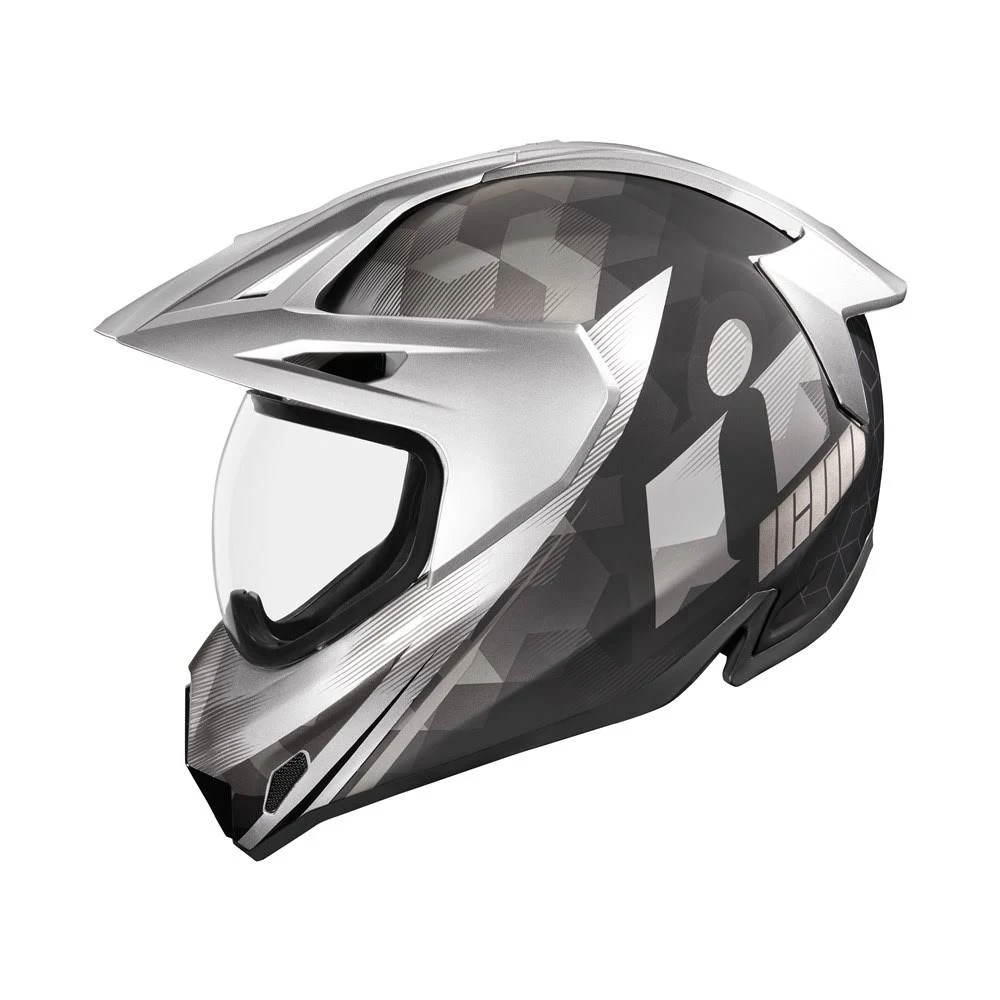 Icon Variant Pro Ascension Dual Sport Helmet - Black, Size: Large